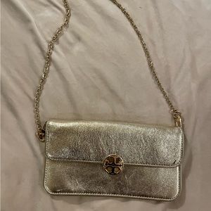 Tory Burch gold bag